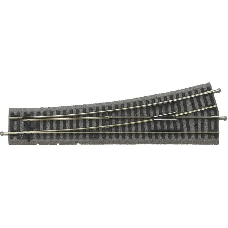 Piko 55420 H0 A-Gleis Hand-Weiche WL 15 links mit Bettung