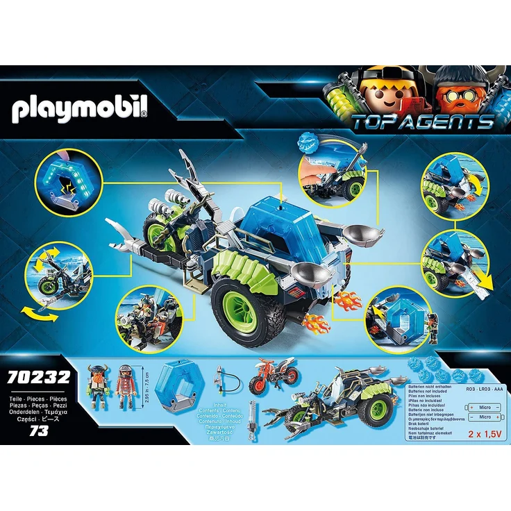 PLAYMOBIL Top Agents 70232 Arctic Rebels Eistrike, Ab 6 Jahren – Bild 3