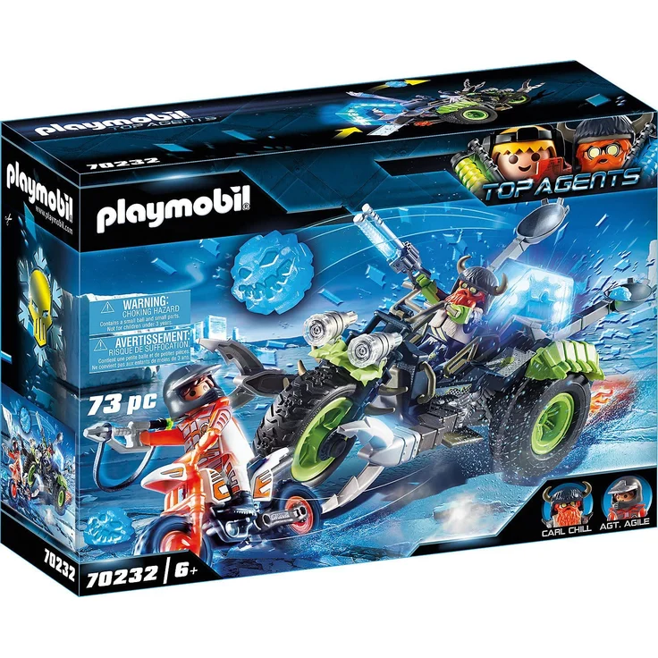 PLAYMOBIL Top Agents 70232 Arctic Rebels Eistrike, Ab 6 Jahren – Bild 1