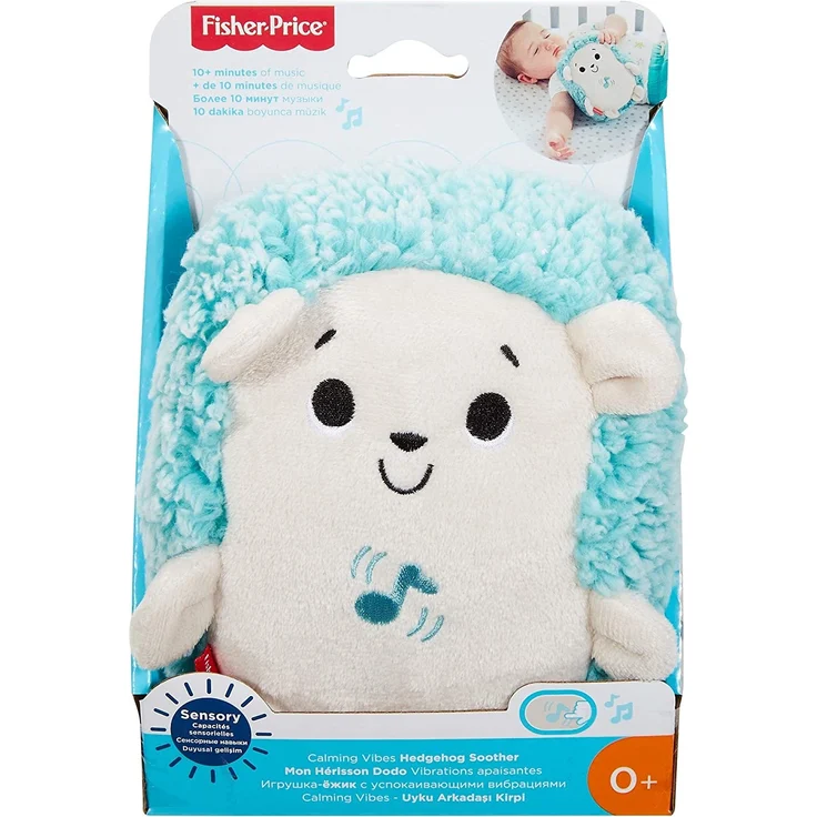 Fisher-Price FXC58 - Schlaf-Igel Spieluhr aus Plüsch, Einschlafhilfe für Babys, Babyerstausstattung, ab  der Geburt – Bild 8