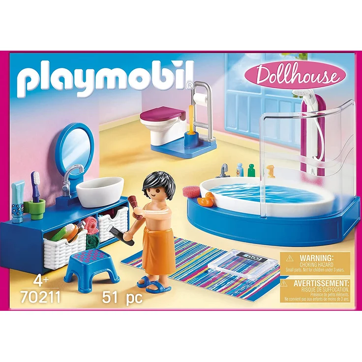 PLAYMOBIL 70211 - Dollhouse - Badezimmer – Bild 7
