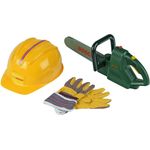 Theo Klein 8435 - Bosch Kettensäge mit Helm und Handschuhen, Spielzeug - Preisvergleich