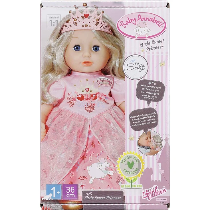 Zapf Creation - Baby Annabell Little Sweet Princess 36 cm – Bild 7