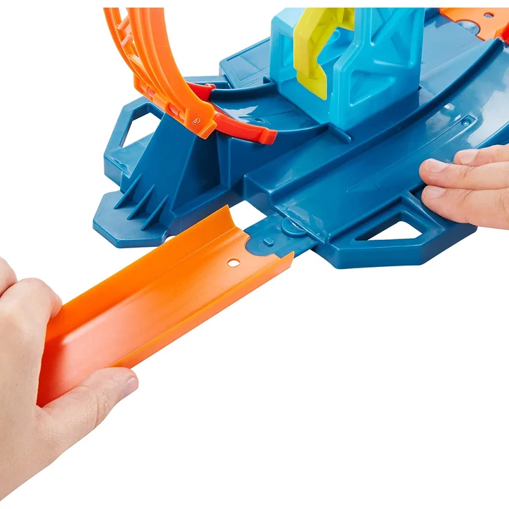 Hot Wheels GLC90 - Track Builder Unlimited Looping Kicker Set Zubehörteile, Spielzeug ab 6 Jahren - Preisvergleich – Bild 5