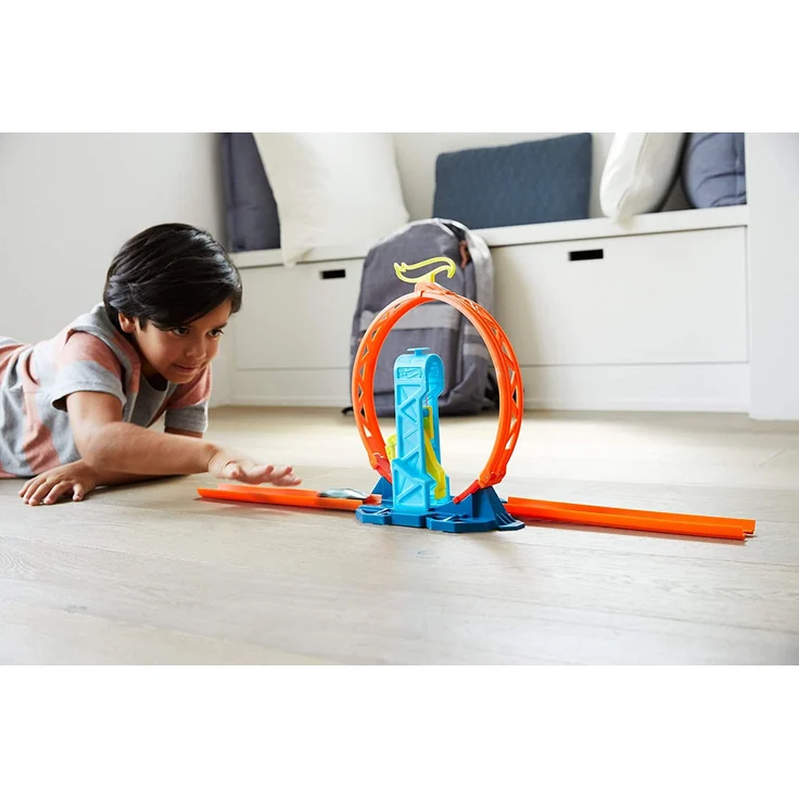 Hot Wheels GLC90 - Track Builder Unlimited Looping Kicker Set Zubehörteile, Spielzeug ab 6 Jahren - Preisvergleich – Bild 2