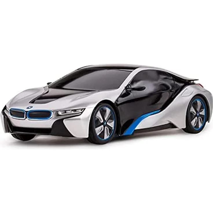 rastar BMW i8 RC Auto, blau/schwarz – Bild 4
