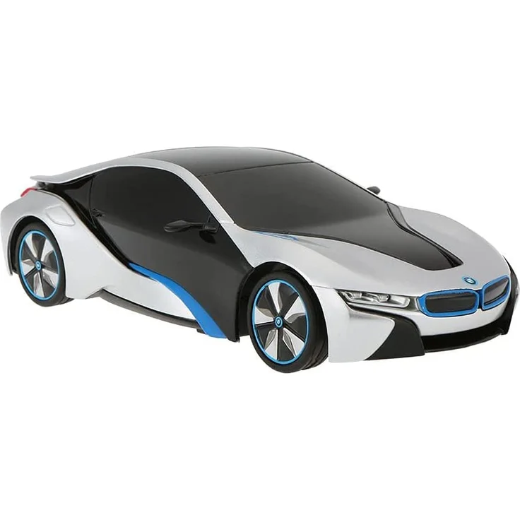 rastar BMW i8 RC Auto, blau/schwarz – Bild 3