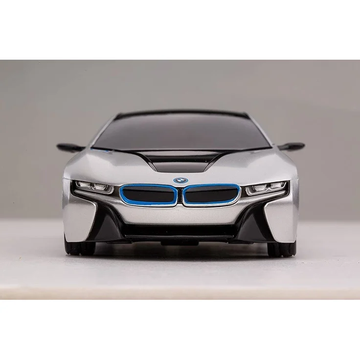 rastar BMW i8 RC Auto, blau/schwarz – Bild 2