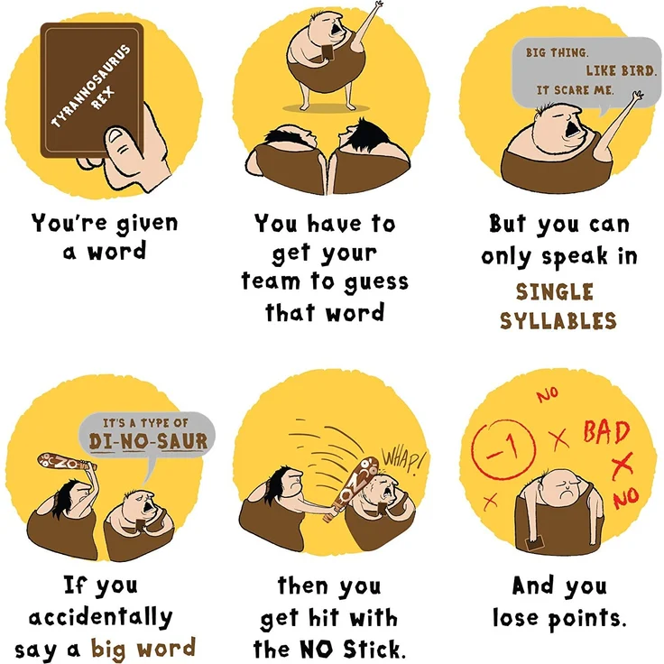 Exploding Kittens kartenspiel Poetry for Neanderthals – Bild 5