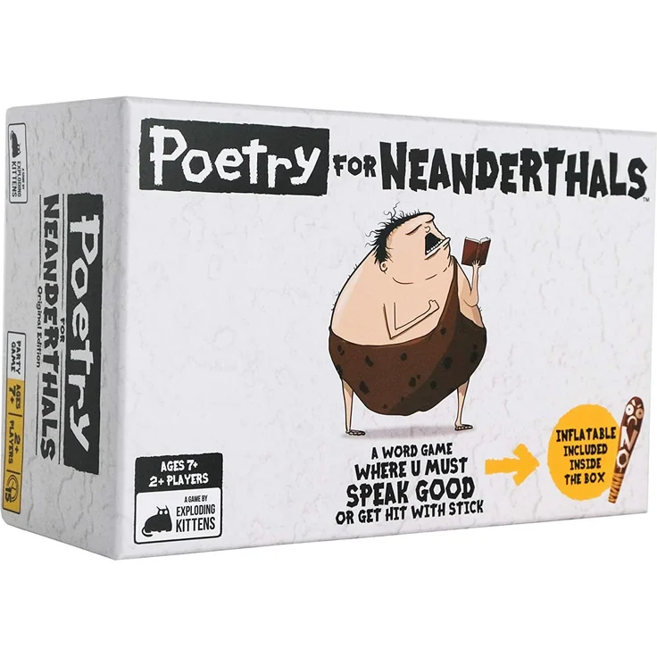 Exploding Kittens kartenspiel Poetry for Neanderthals – Bild 1