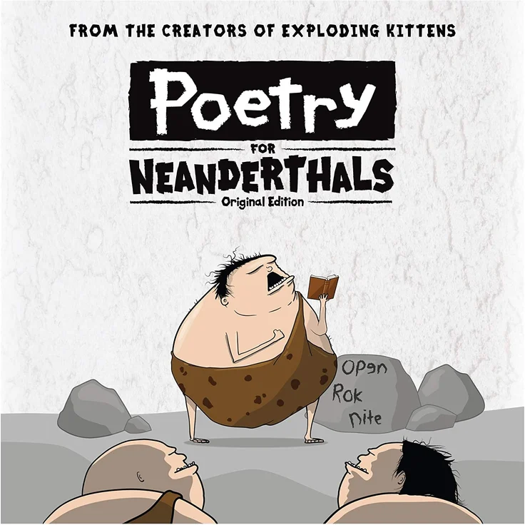 Exploding Kittens kartenspiel Poetry for Neanderthals – Bild 4