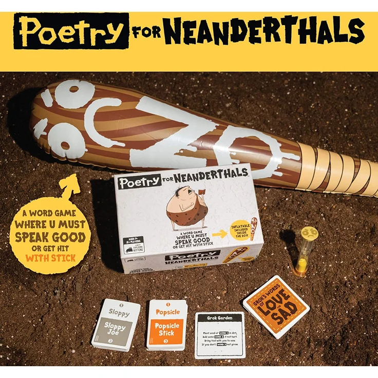 Exploding Kittens kartenspiel Poetry for Neanderthals – Bild 6