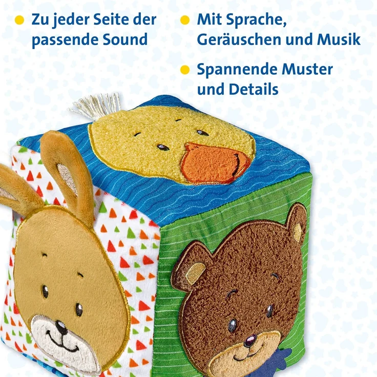 Ravensburger ministeps 4162 Musikalischer Softwürfel, Musikspielzeug, Baby Spielzeug ab 6 Monate – Bild 3