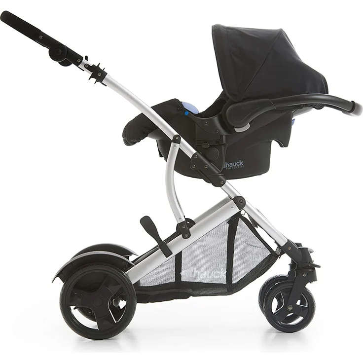 Hauck / Duett 2 Autositz Adapter für Geschwisterwagen / für isofix-fähige Babyschale Comfort Fix Gruppe 0 / für Babys ab Geburt bis 13 kg / verwandelt den Duett 2 in ein Reisesystem / Black (Schwarz) – Bild 2