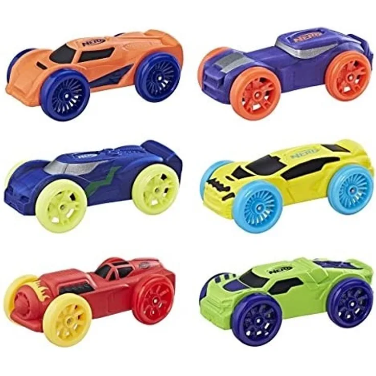 Hasbro - Nerf Nitro Soft Racer 6er Pack