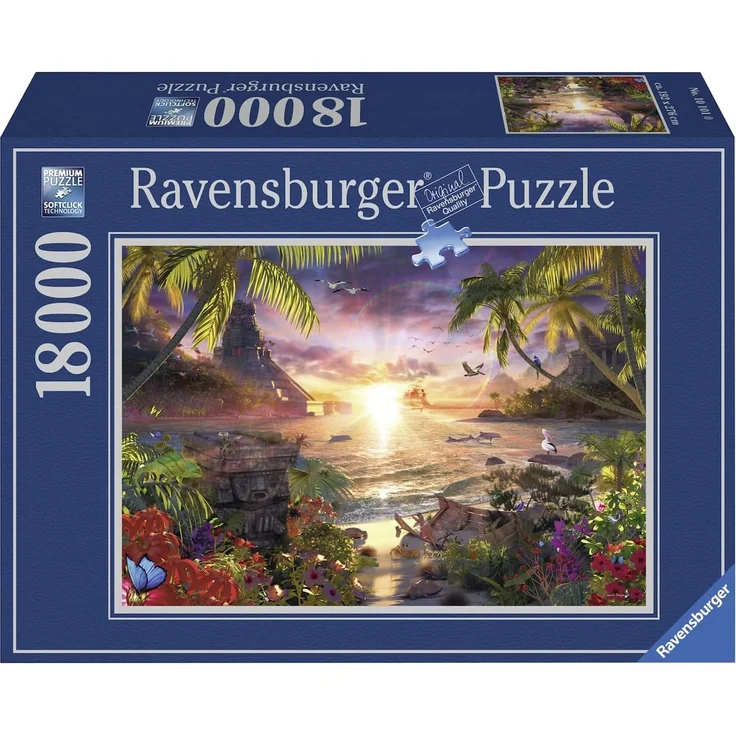Ravensburger 17824 - Paradiesischer Sonnenuntergang-Puzzle, 18000 Teile – Bild 3