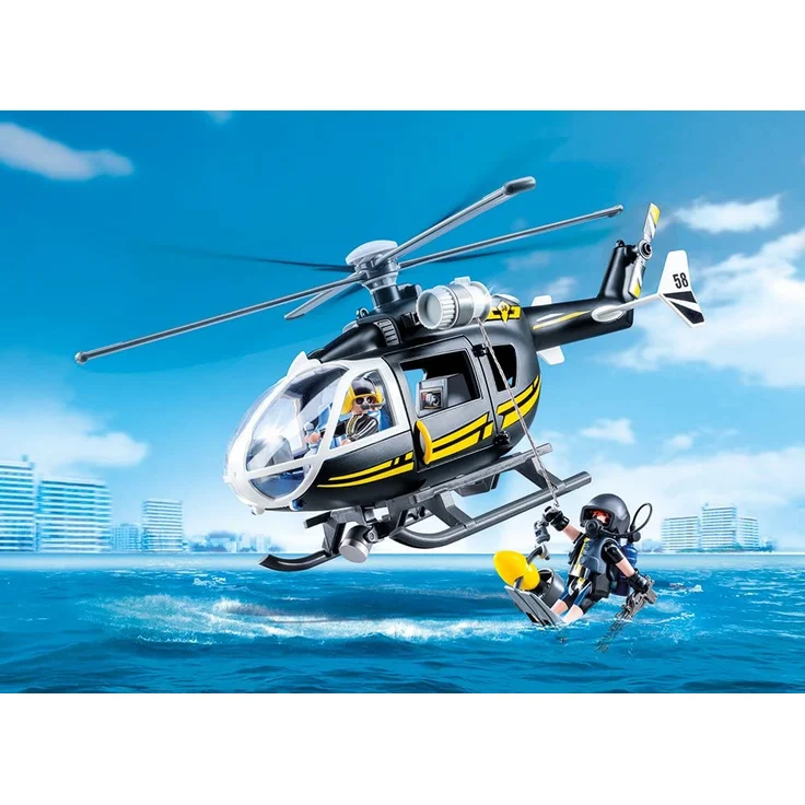 Playmobil 9363 - SEK-Helikopter Spiel – Bild 2