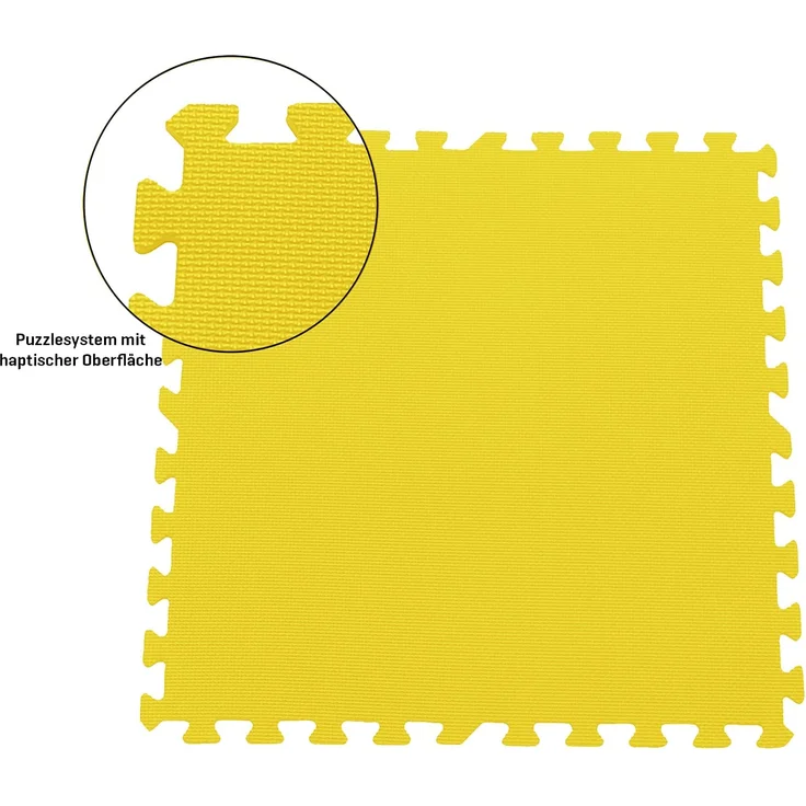 Sporttrend 24® 24 Schutzmatten + 48 Randstücke Pink, Bodenschutzmatte Unterlegmatte Puzzlematte für Fitnessgeräte Sportgeräte – Bild 3