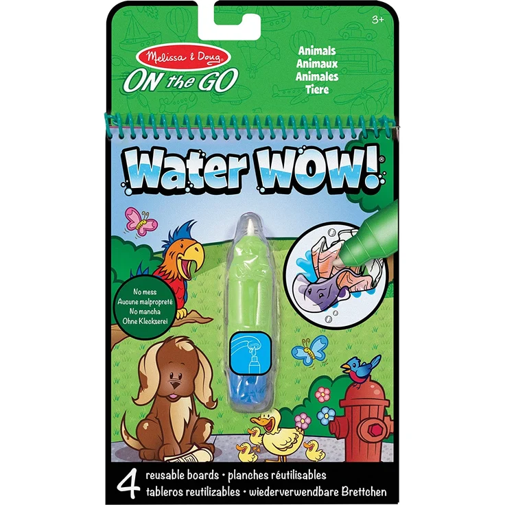 Melissa & Doug Water Wow! – Tiere | Aktivitätsbrett | Reisen | 3+ | Geschenk für Jungen oder Mädchen - Preisvergleich – Bild 1