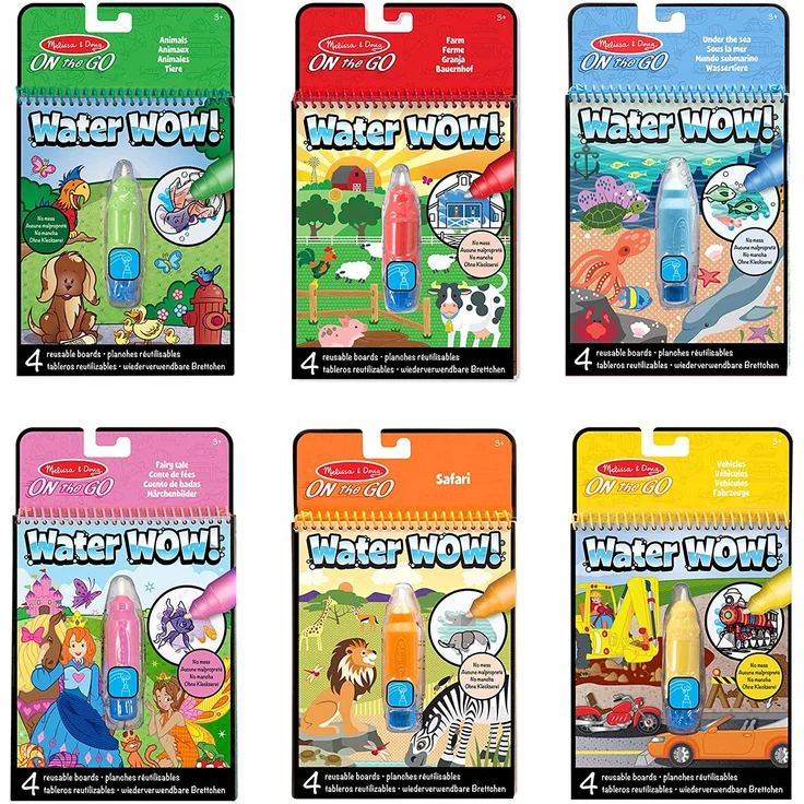 Melissa & Doug Water Wow! – Tiere | Aktivitätsbrett | Reisen | 3+ | Geschenk für Jungen oder Mädchen - Preisvergleich – Bild 7