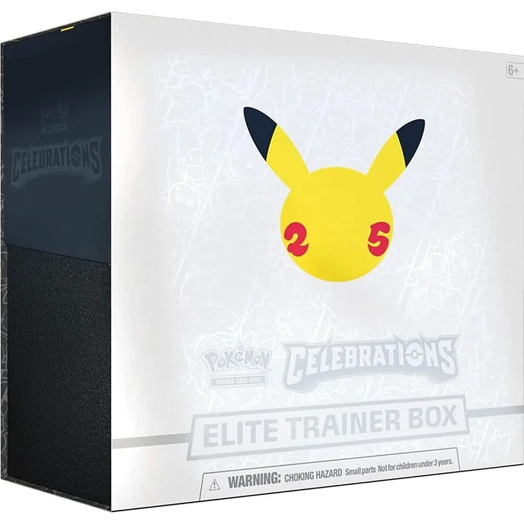 Pokemon Celebrations 25th Anniversary (25 Jahre Jubiläum ETB) Elite Trainer Box Englisch – Bild 1