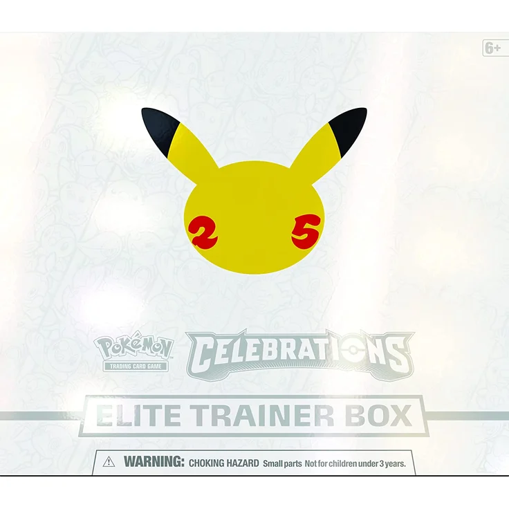 Pokemon Celebrations 25th Anniversary (25 Jahre Jubiläum ETB) Elite Trainer Box Englisch – Bild 2