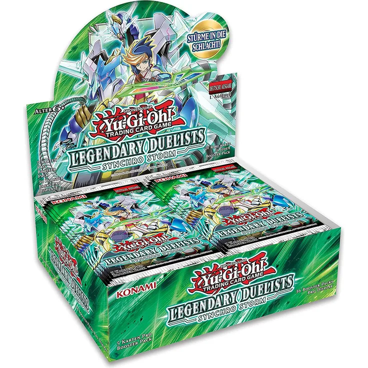Yu-Gi-Oh! 36 Booster Display - Legendary Duelists 8 - Synchro Storm - 1. Auflage DE