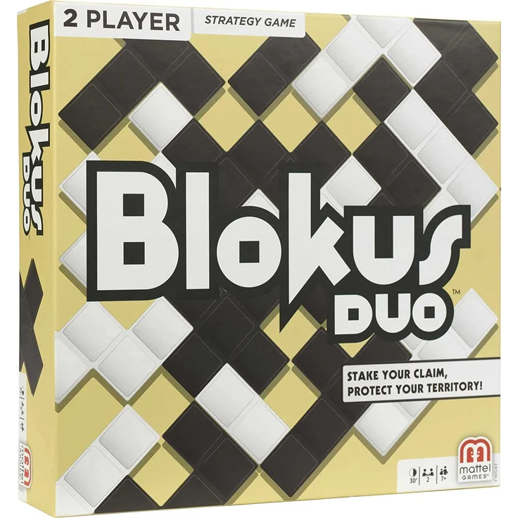 Mattel Games FWG43 - Blokus Duo Strategiespiel, für 2 Spieler – Bild 1
