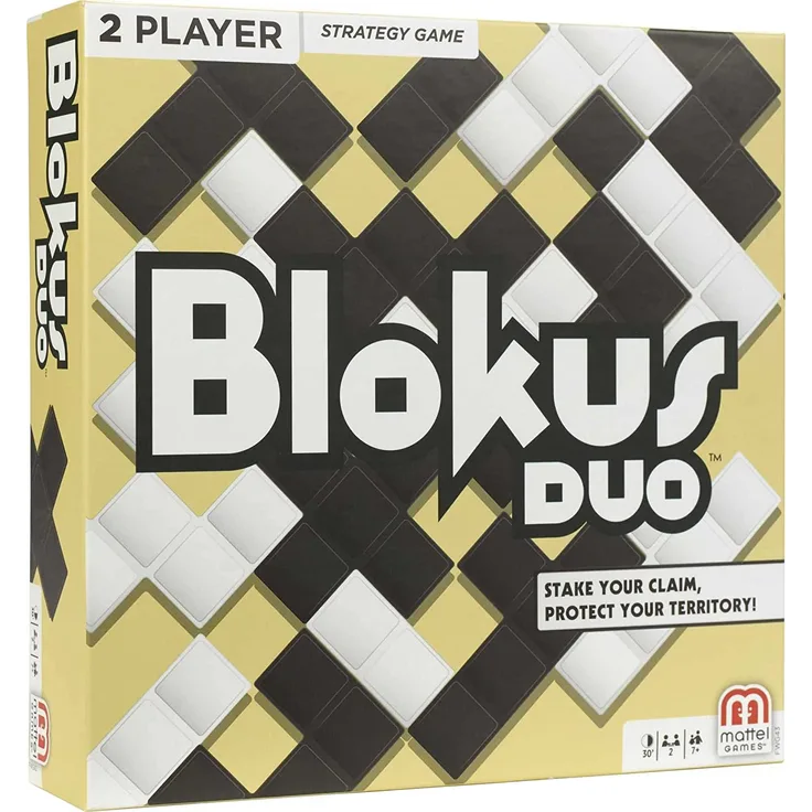 Mattel Games FWG43 - Blokus Duo Strategiespiel, für 2 Spieler