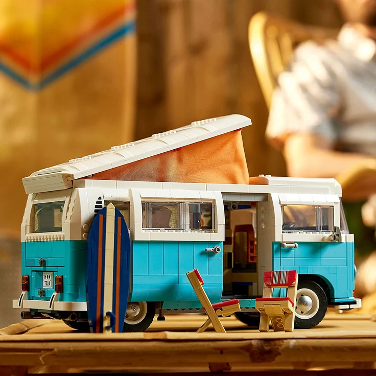 Lego Icons 10279 'Volkswagen T2 Campingbus', 2207 Teile, ab 18 Jahren – Bild 5