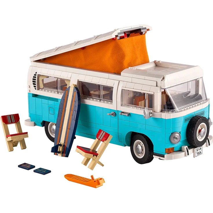 Lego Icons 10279 'Volkswagen T2 Campingbus', 2207 Teile, ab 18 Jahren – Bild 2