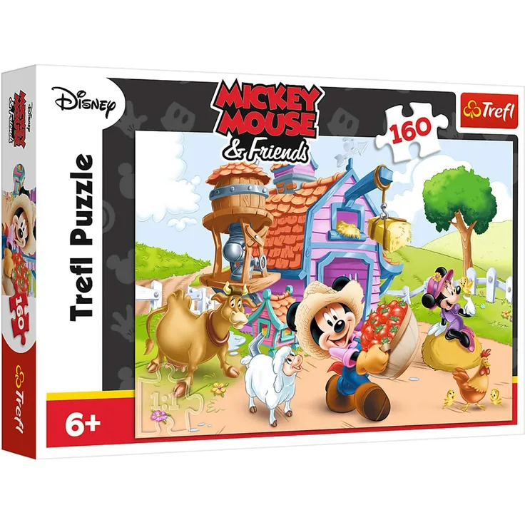 Puzzles - "160" - Mickey the farmer