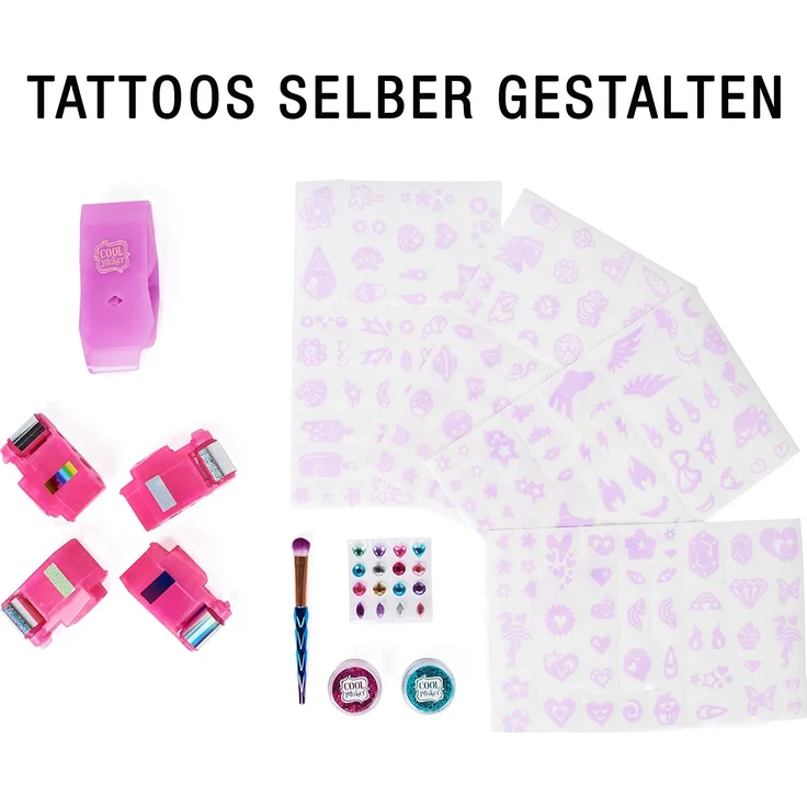 Spin Master Cool Maker - Shiny Tattoo Studio set with glitter and accessories - Preisvergleich – Bild 2