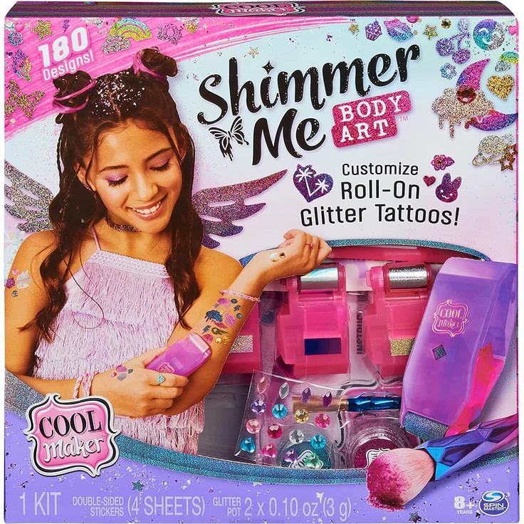 Spin Master Cool Maker - Shiny Tattoo Studio set with glitter and accessories - Preisvergleich – Bild 1
