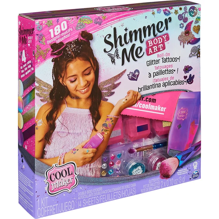 Spin Master Cool Maker - Shiny Tattoo Studio set with glitter and accessories - Preisvergleich – Bild 8