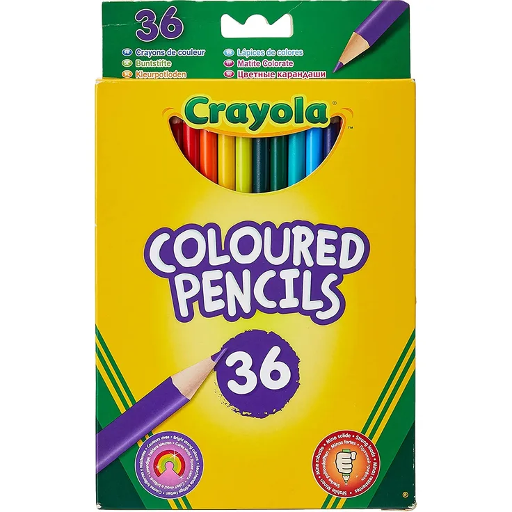 Crayola 5036369 - Buntstifte, 36 Stück