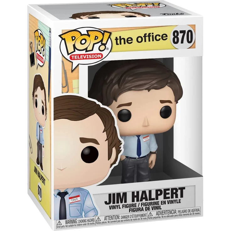 Funko FK34903 The Office - Jim Halpert with Chase – Bild 2