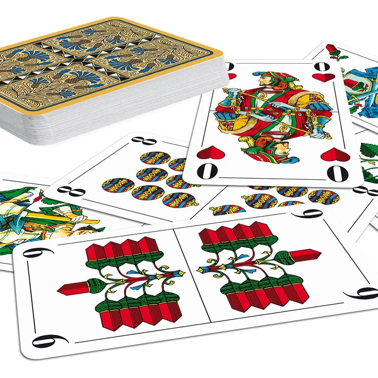 ASS Altenburger 22570011 - Senioren Skat - Deutsches Bild Kornblume, Kartenspiel – Bild 3