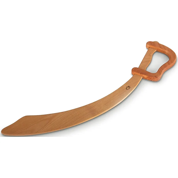 BestSaller 1121 Piratensäbel aus Holz, 56cm lang, natur (1 Stück)