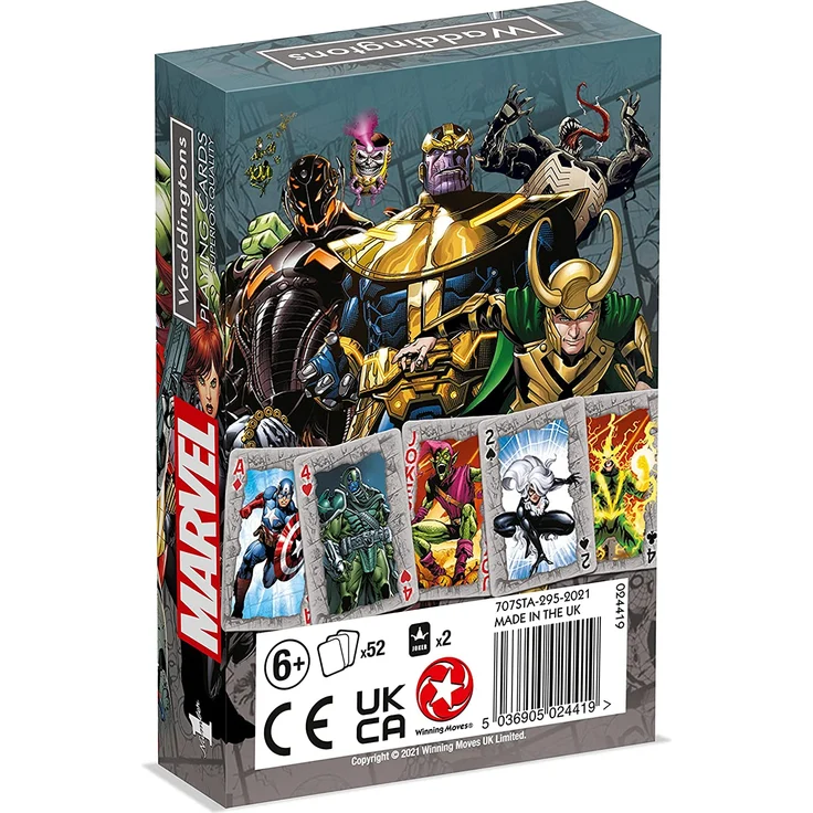 Winning Moves Waddingtons Marvel Universe Spielkarten – Bild 2