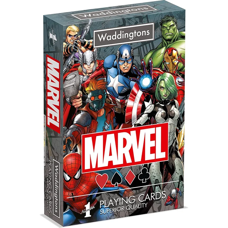 Winning Moves Waddingtons Marvel Universe Spielkarten – Bild 1