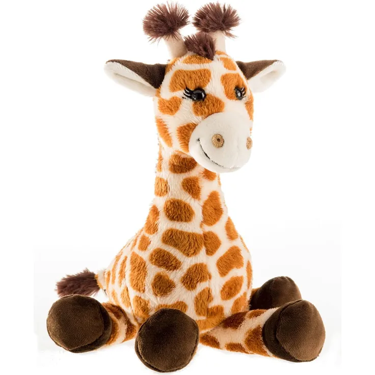 Schaffer 5563 Plüsch-Giraffe Bahati, Braun, L - 39 cm