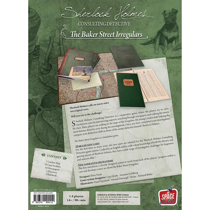 Sherlock Holmes Consulting Detective: The Baker Street Irregulars (engl. ) – Bild 2
