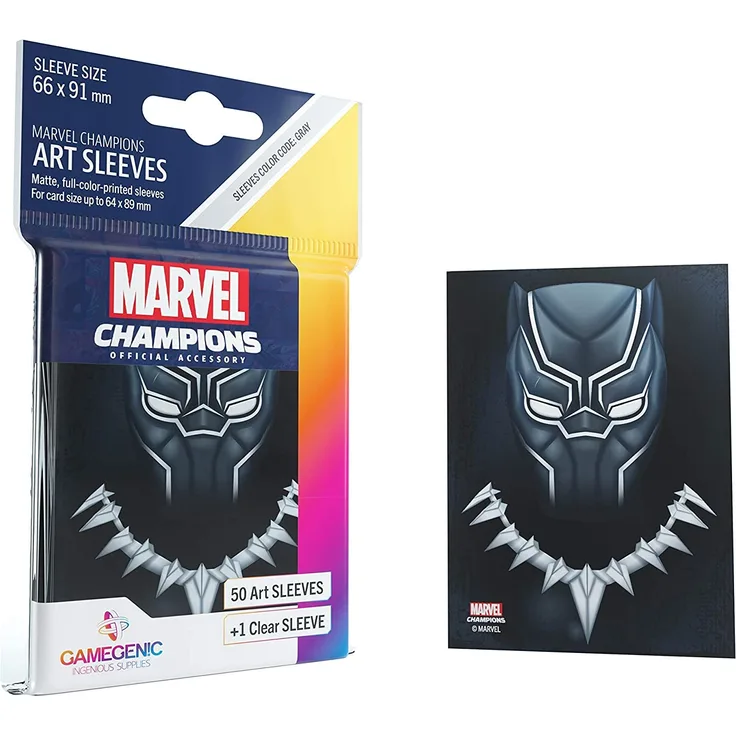 Marvel Champions: Art-Sleeves – Black Panther (50 Stk. )
