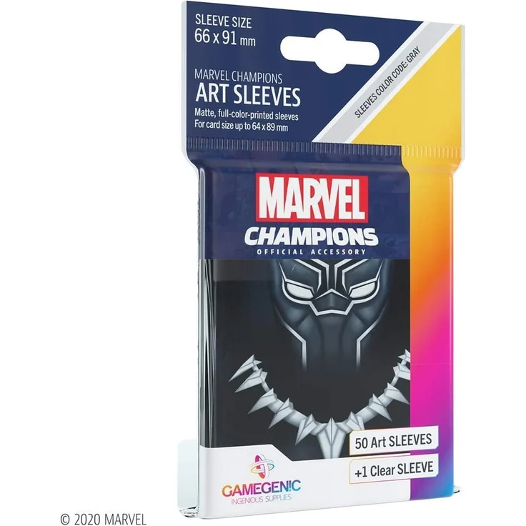 Marvel Champions: Art-Sleeves – Black Panther (50 Stk. ) – Bild 4