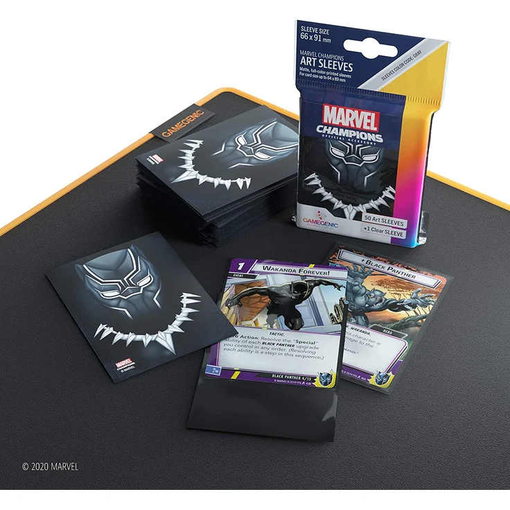 Marvel Champions: Art-Sleeves – Black Panther (50 Stk. ) – Bild 7