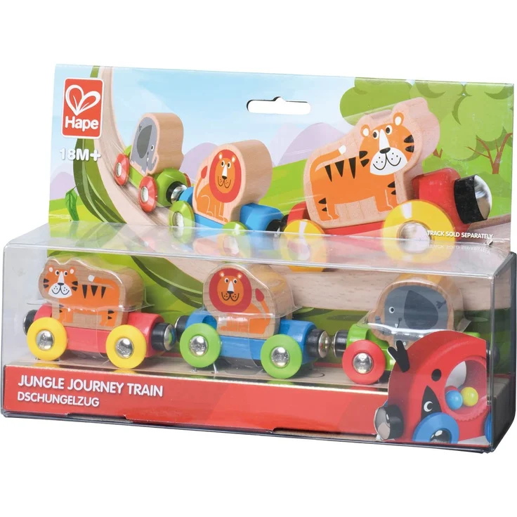 Hape E3807 Railway Spielzeug-Dschungelzug – Bild 2
