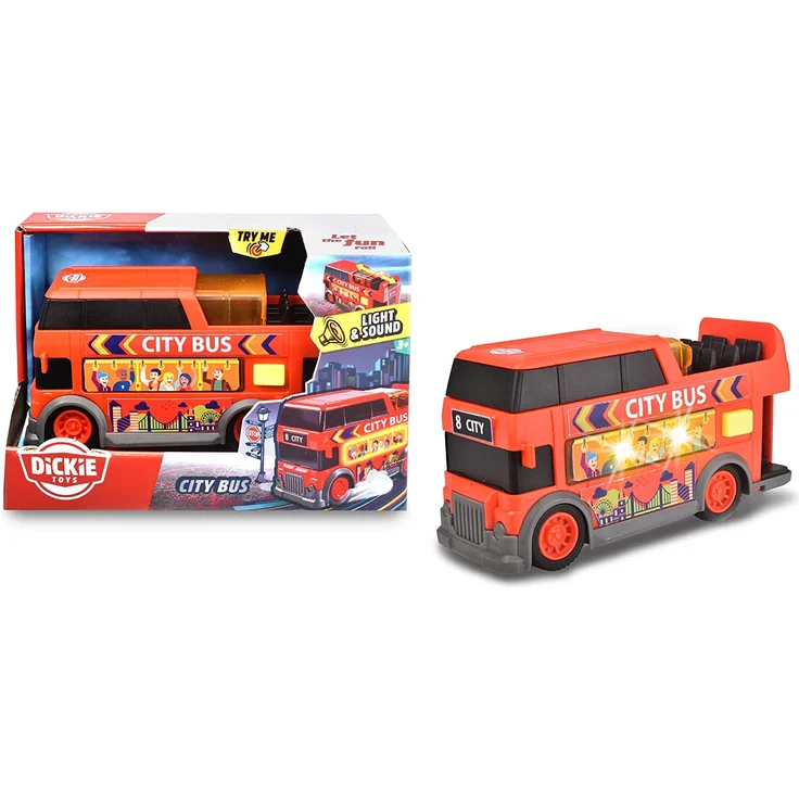 Dickie Toys 203302032 City Bus – Bild 7