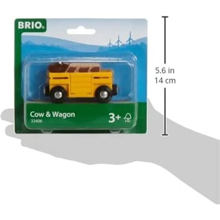 BRIO Bahn - Tierwagen mit Kuh – Bild 4