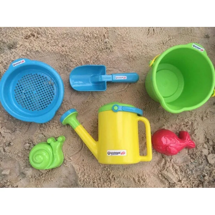 spielstabil Set Fashion 6-teilig im Matchsack Eimer grün – Bild 4